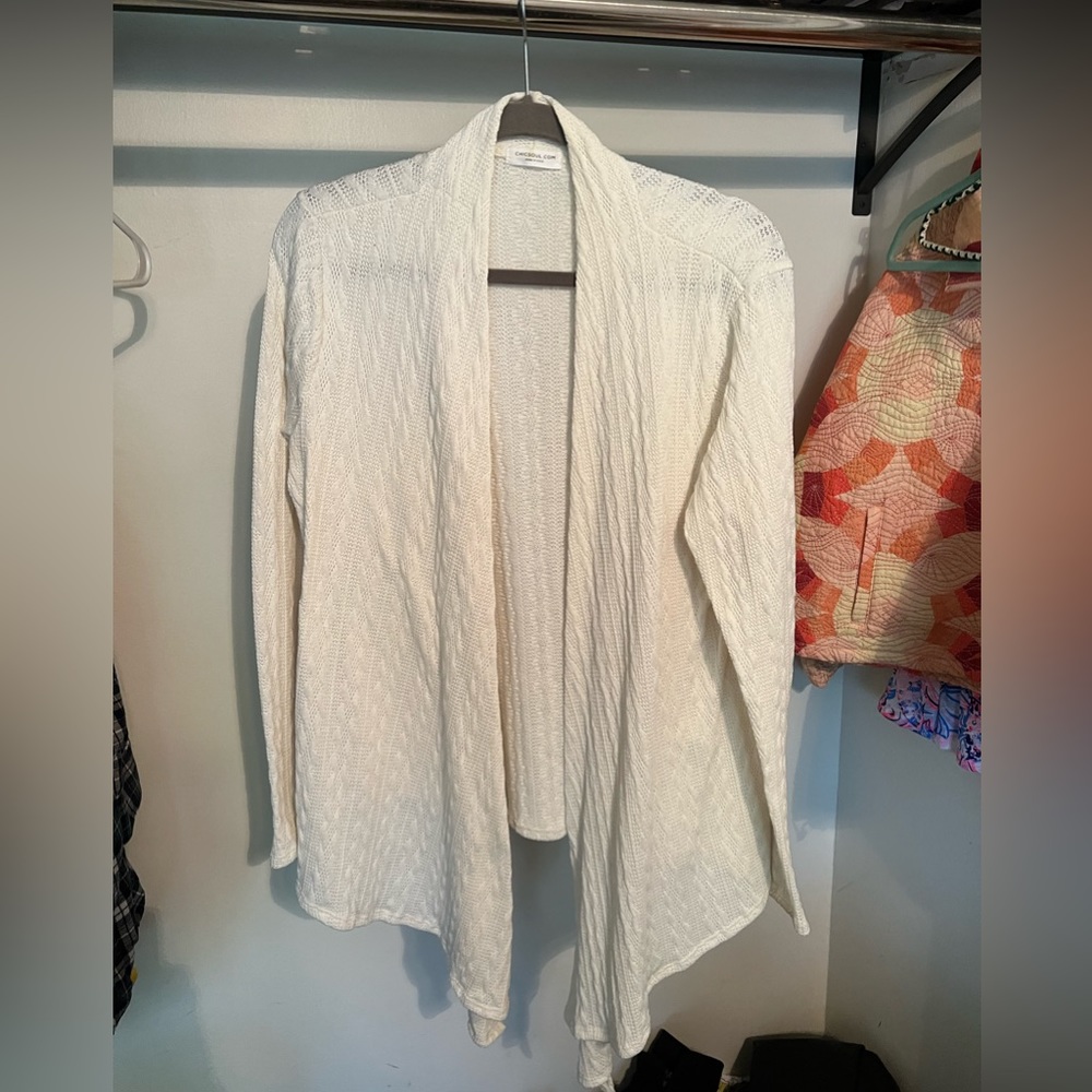 Chic soul open cardigan